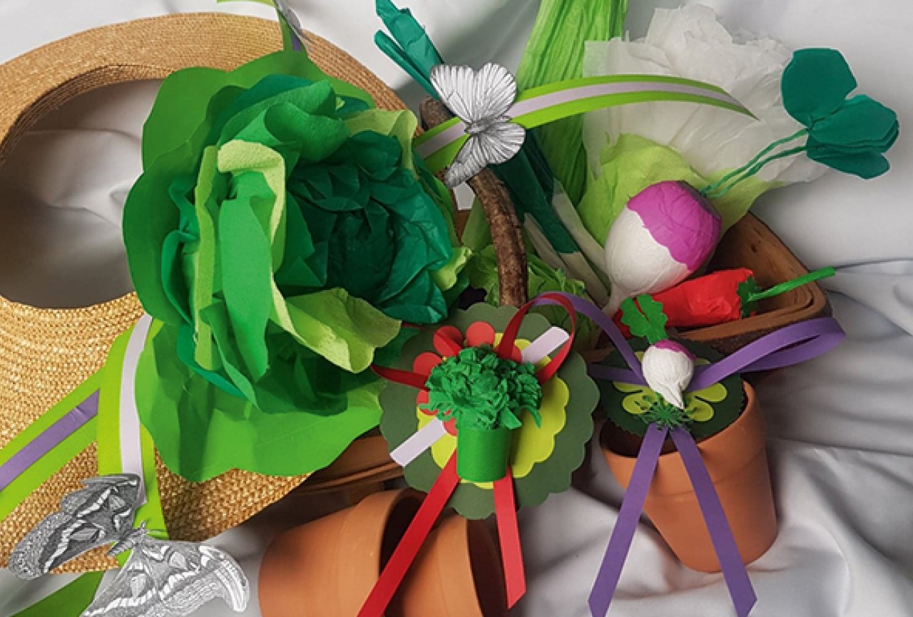 Head pieces and corsages with Sai-Wai Foo