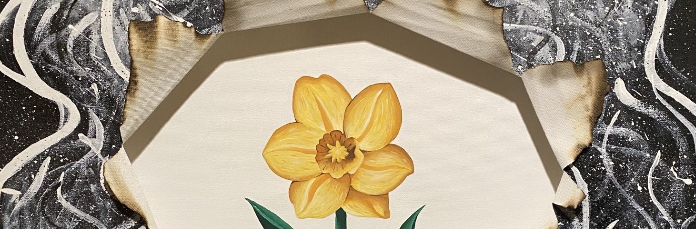 painting of a daffodil 