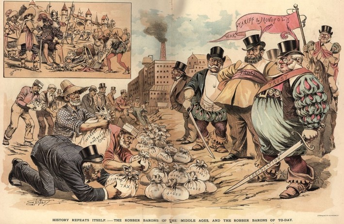 Robber Barons Cartoon