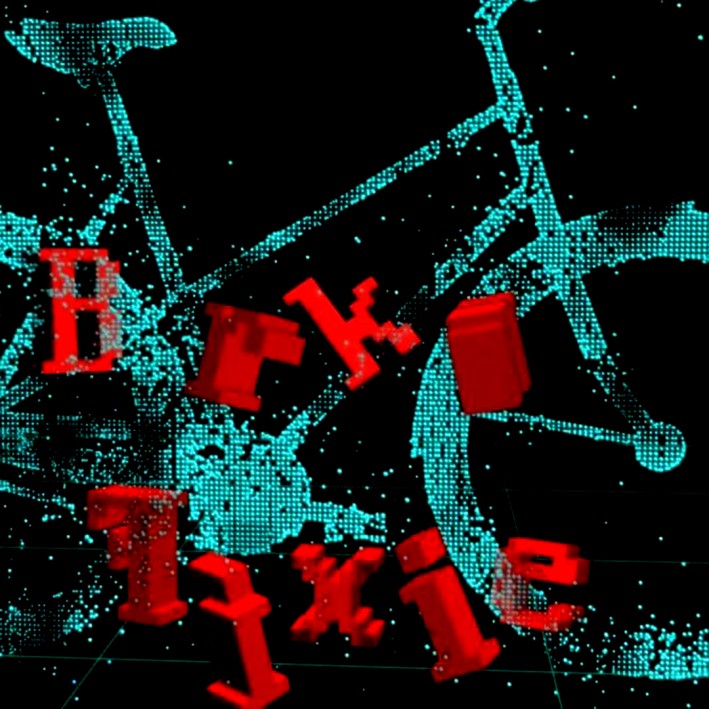 Brkn Fixie, still from VJ set 