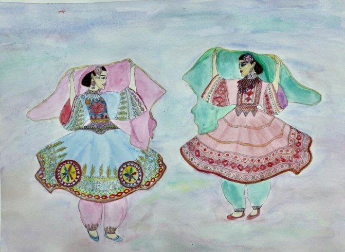 Farzana Ghulami - Traditional Afghan Dance