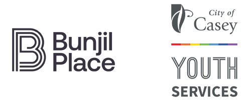 Bunjil Place- Youth Services logo lockup 