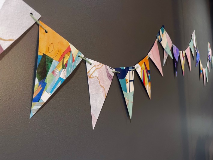 Geometric Paper Bunting