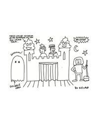 The Listies Colouring Competition - Poo Castle