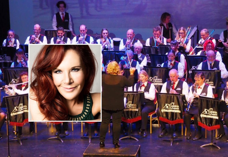 Rhonda Burchmore live with the Cardinia Civic Concert Band