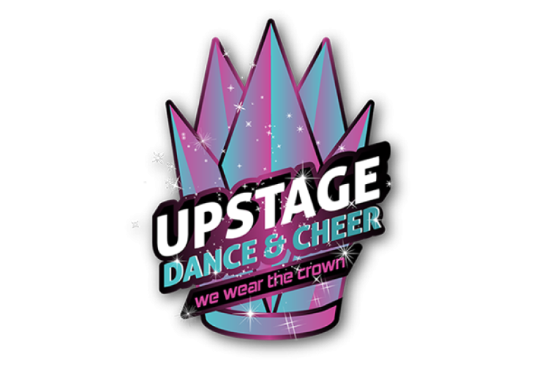 Upstage Dance and Cheer logo 