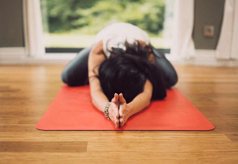 Yin Yoga in the Gallery