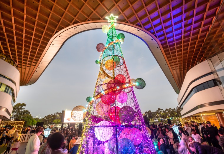 bunjil place christmas tree