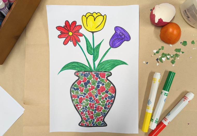 paper vase workshop