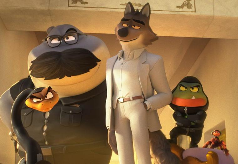 Three cartoon characters from The Bad Guys 2 (PG)