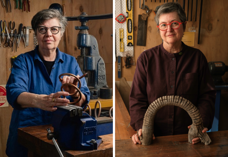Sue Lorraine and Catherine Truman