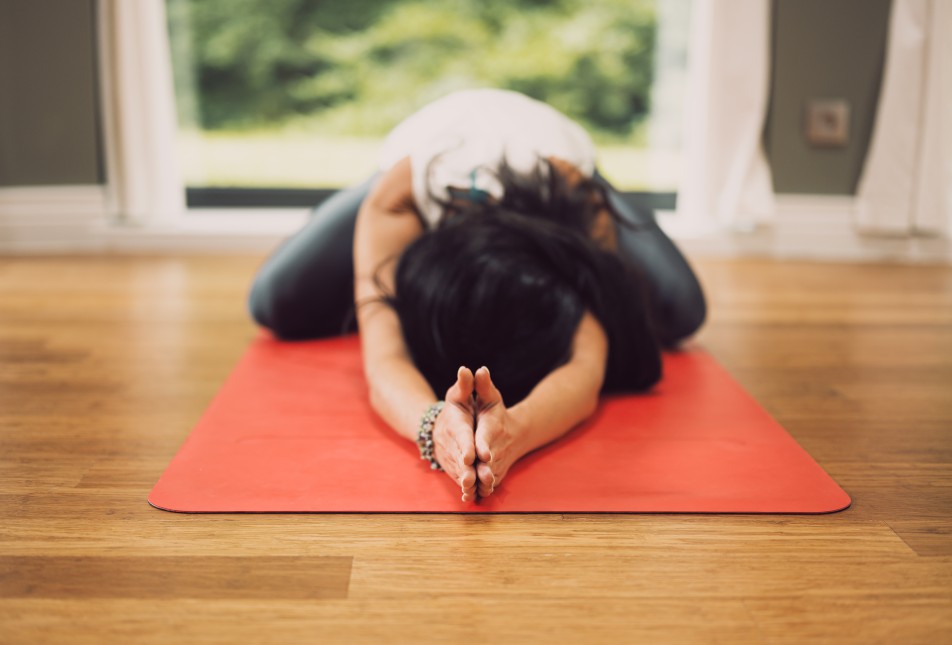 Yin Yoga in the Gallery