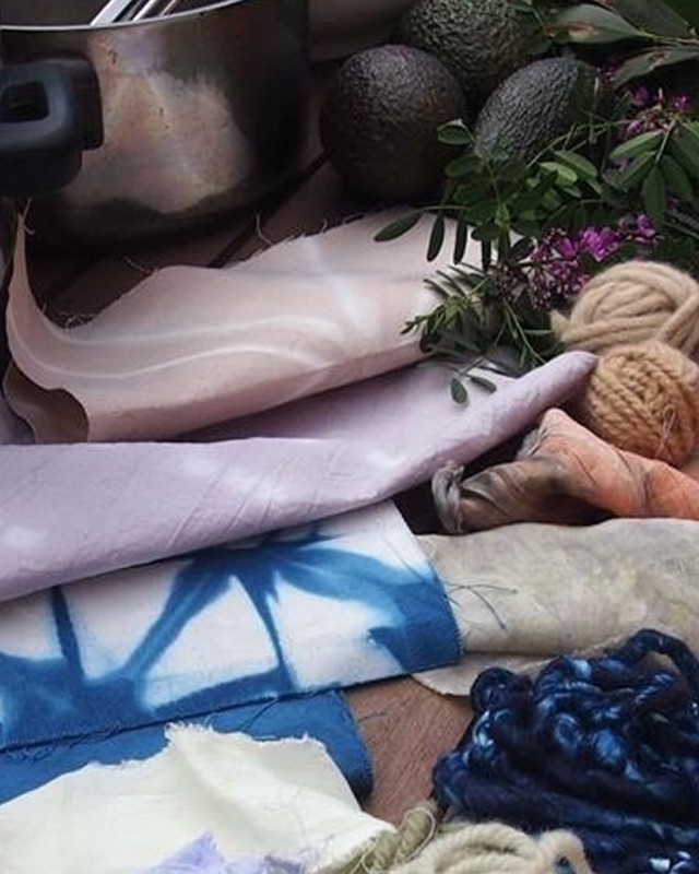 Wednesday Workshop: Natural Fabric Dying