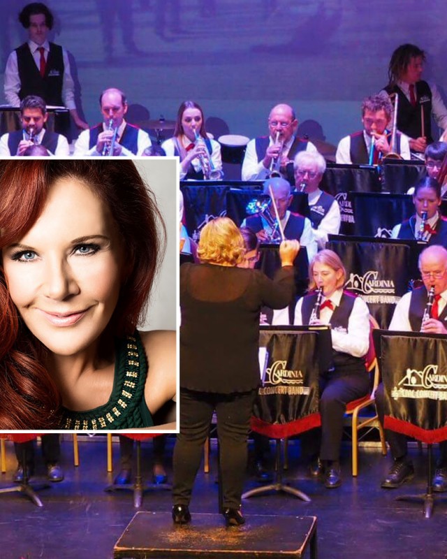 Rhonda Burchmore live with the Cardinia Civic Concert Band