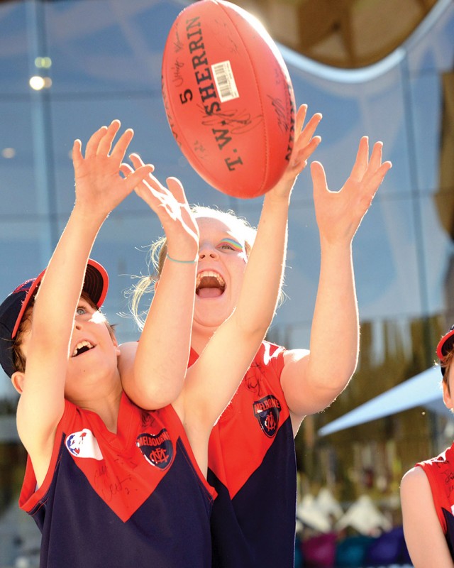 Melbourne Football Club Family Fun Night Bunjil Place Narre Warren