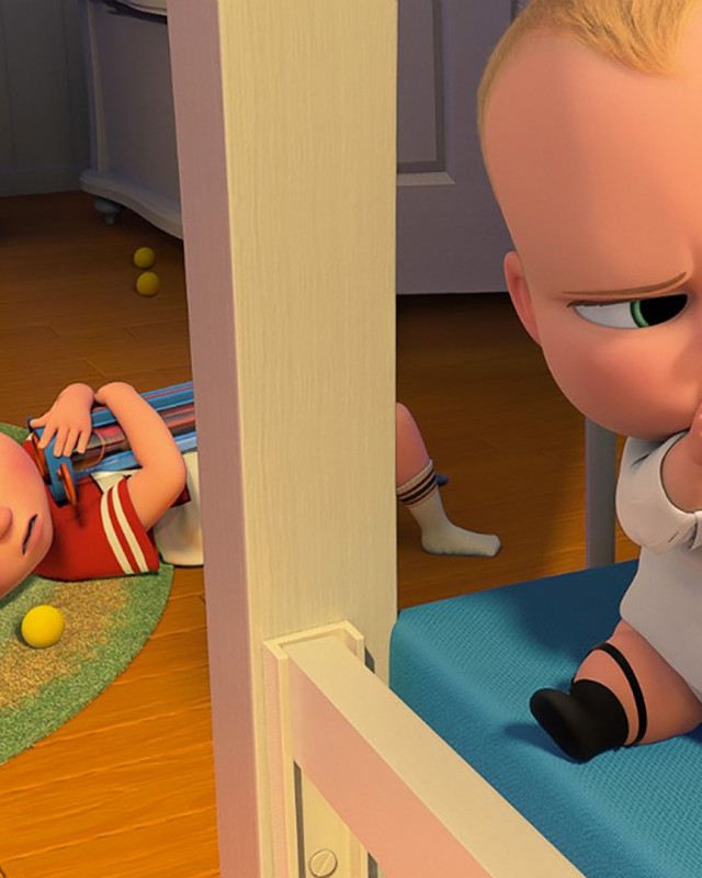 Boss Baby on the Phone