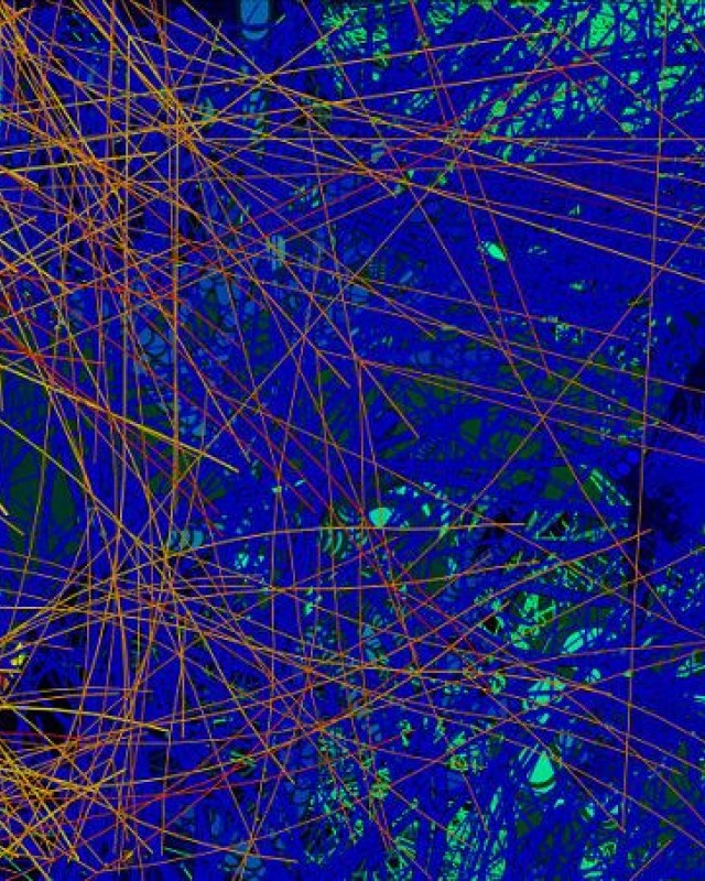 John Power, Coenosarcoid, digital generative, 2015  