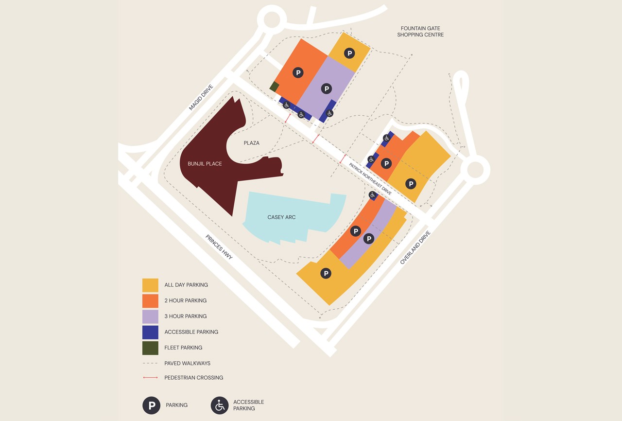 2022 Parking Map
