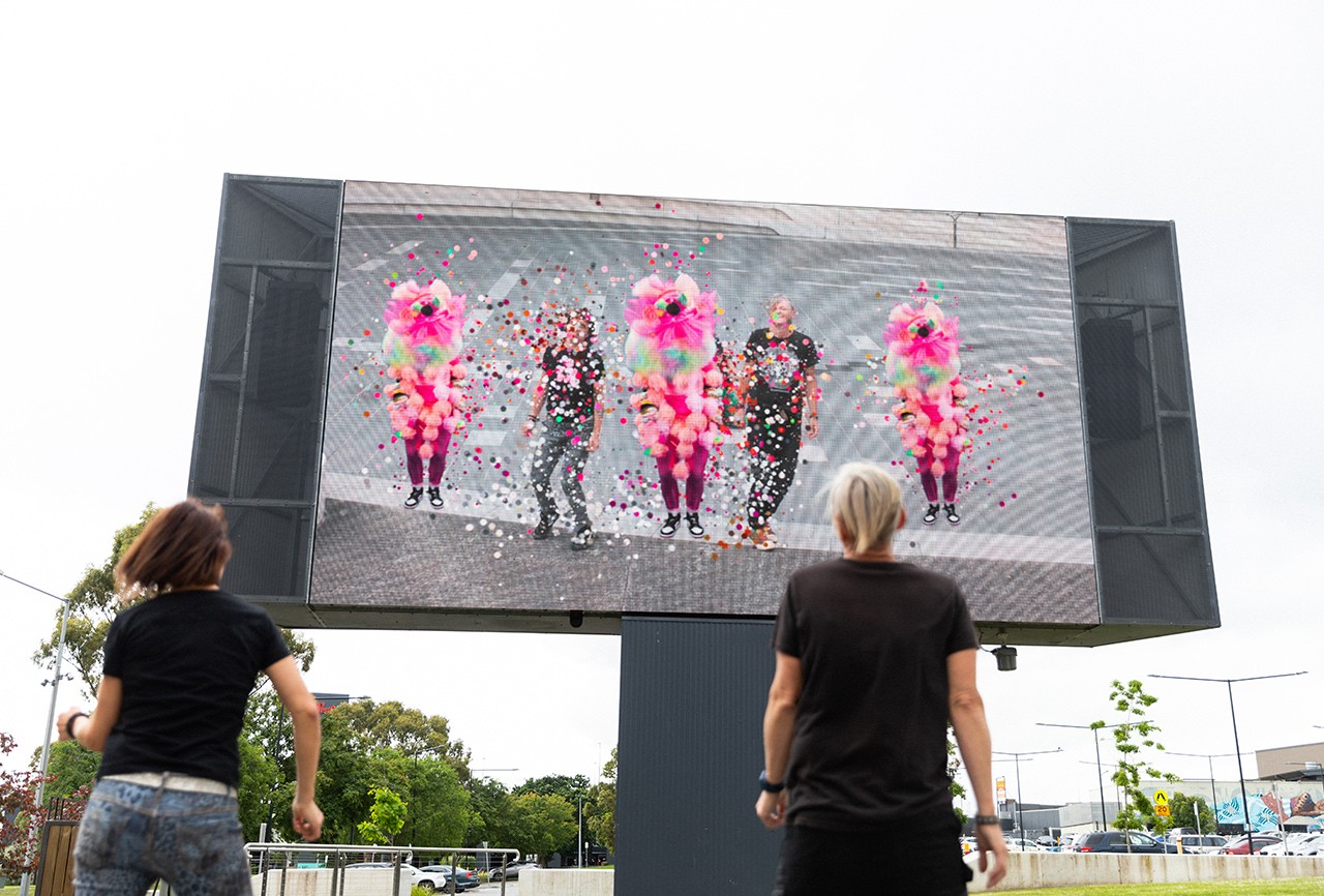 Rosie Deacon and Simon Burgin, Koalasize For You!, 2022, Bunjil Place. Photo: Bri Hammond