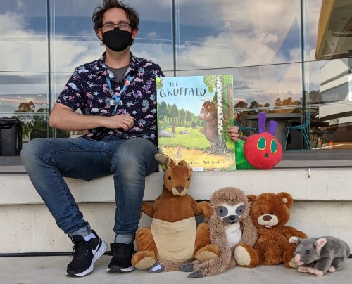 Storytime in the Plaza