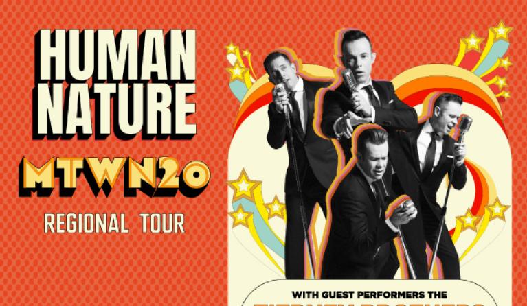 The stars of Human Nature's 2026 tour