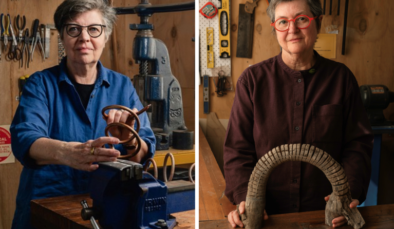 Sue Lorraine and Catherine Truman