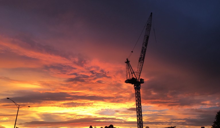 Topping off construction