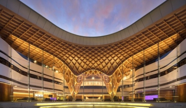 Bunjil Place Exterior. Photography John Gollings.