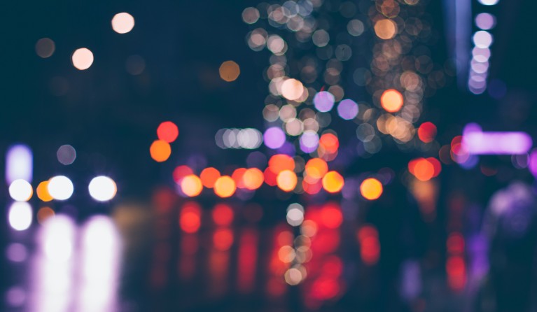 city lights
