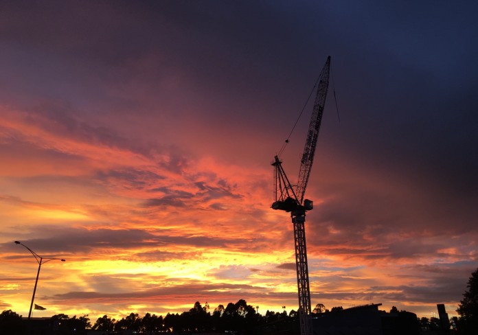 Topping off construction