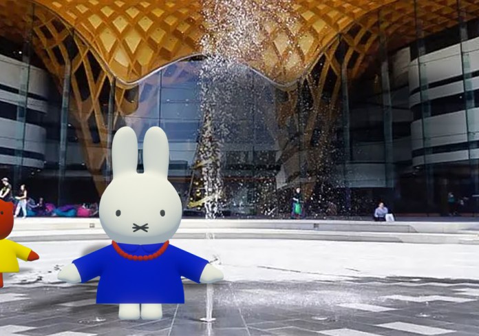 Dancing Miffy: AR Interactive on the Outdoor Screen