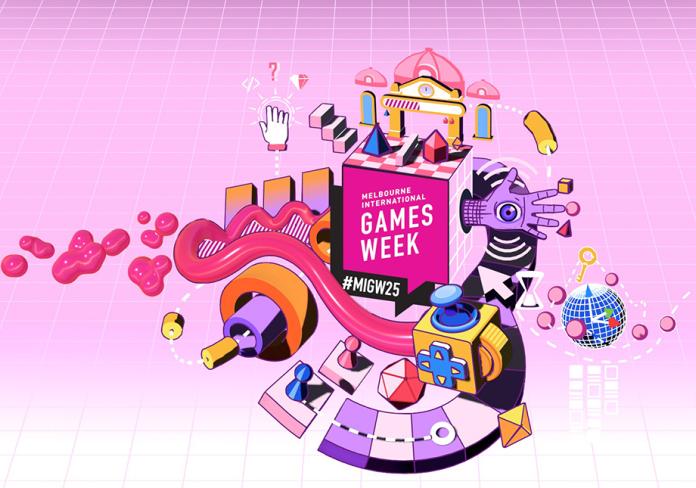 A graphic image depicting several types of digital games