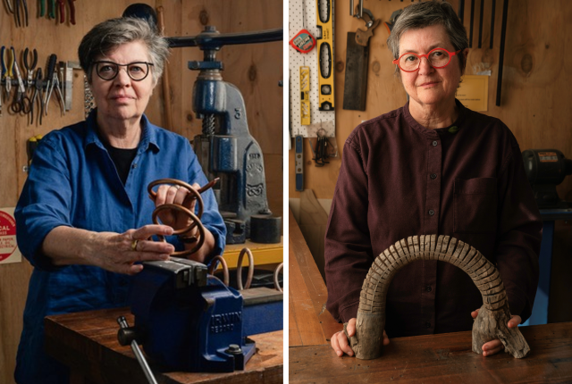 Sue Lorraine and Catherine Truman