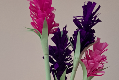 School Holiday workshop: Paper Flowers
