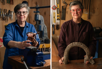 Sue Lorraine and Catherine Truman